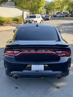 Dodge Charger Ceramic Window Tint