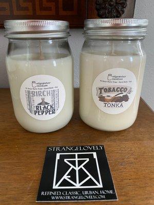 My new soy candles