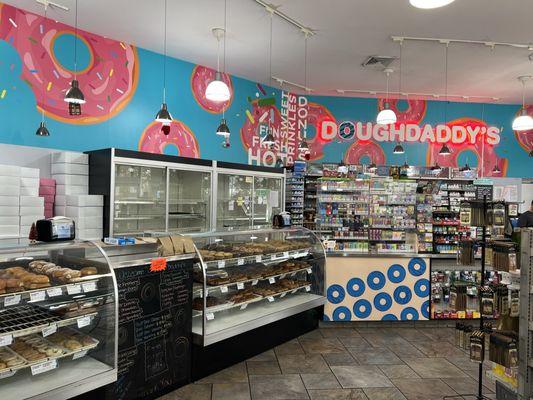 The donut shop within the gas station