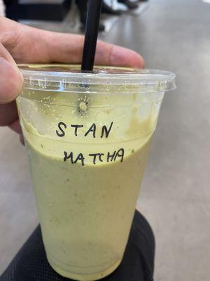 Delicious healthy Matcha drink!