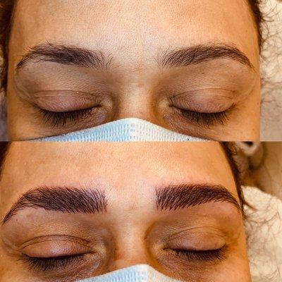 Eyebrow Microblading