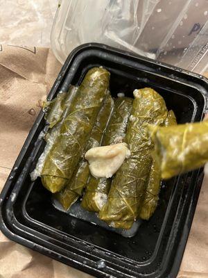 Grape leaves