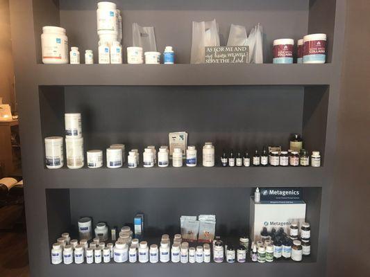 Nutraceuticals and supplements.