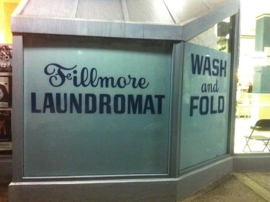 Fillmore laundry -- Coin operated laundromat and Wash and Fold service.