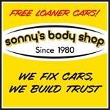 Fixing cars and building trust since 1980, Sonny's Body Shop provides a free loaner during the repair process.