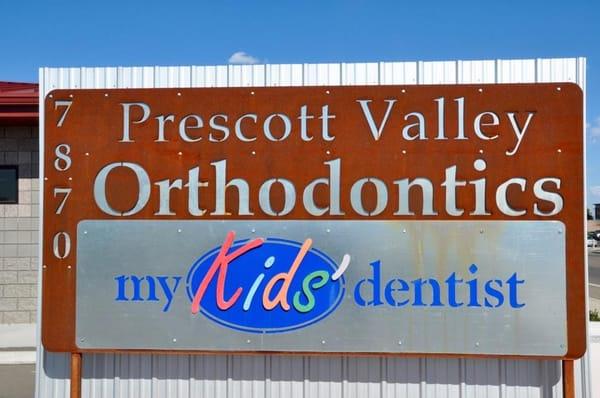 Prescott Valley Orthodontics sign