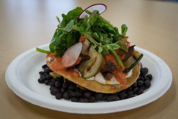 Steak Tostada