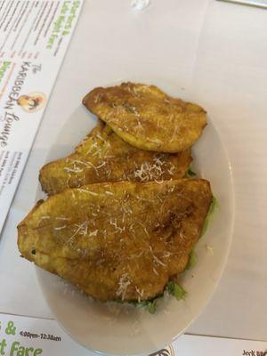 Fried Pressed Green Plantain