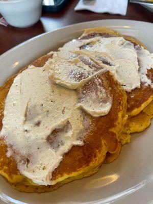 Pumpkin pancakes