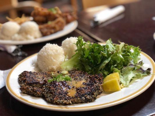 Furakake Crusted Fish