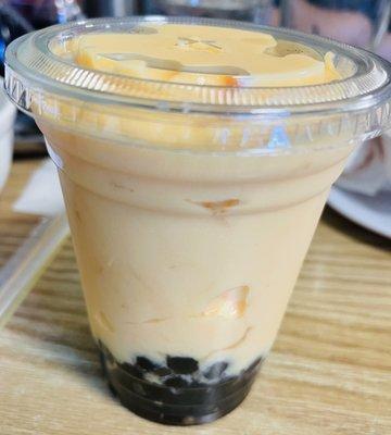 Mango Smoothie w. Boba