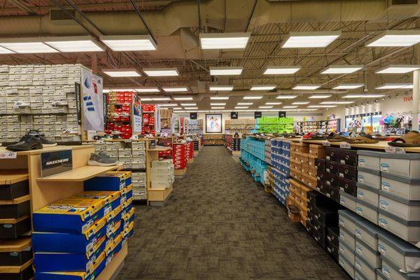 Wide Shot of Interior of Store