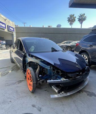 Tesla Model 3 Front End Repairs