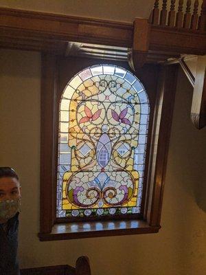 Gorgeous stained glass window