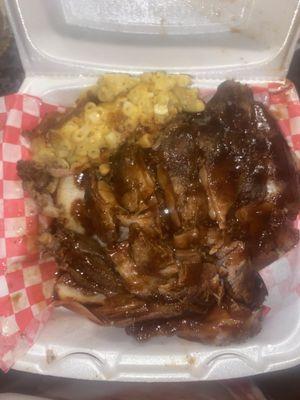 Rib Tips - 10/10 and Mac and Cheese so bomb