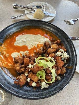 Buffalo Cauliflower Bites