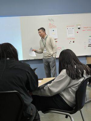 I had the pleasure to teach a couple of classes at the Harker Upper School annual Business and Economic Conference.