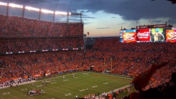 Madelyn is a life long Bronco's fan!