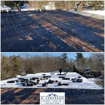 Flat roof project is coming along nicely for our customer's place in EHT!