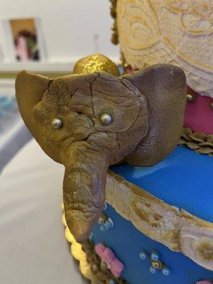 Images of DISGUSTING custom cake made by La Renaissance Bakery in Scarsdale, NY