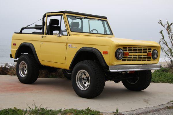 1973 Yellow Bronco Ranger