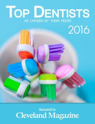 Cleveland Magazine Top Dentist 2016