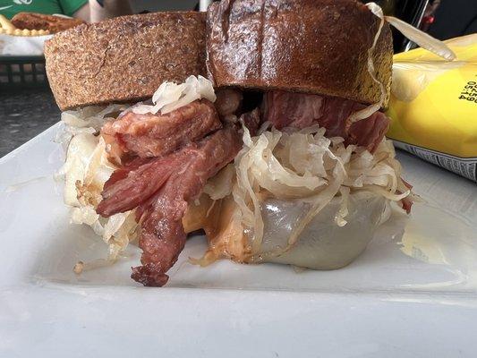 Yes, really good Rueben sandwich!