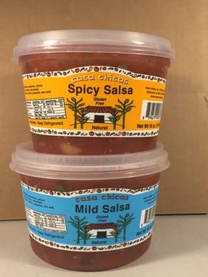 Spicy Salsa Mild Salsa