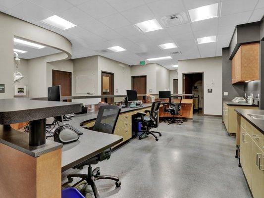 Nurse's Station and Medical Lab