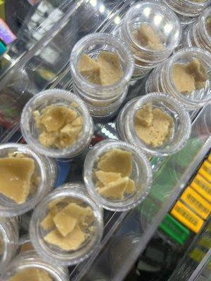 wax, crumble