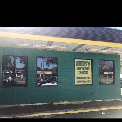 Entrance to Mary's Southern Cooking