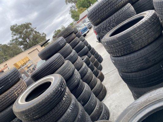 Used tires in all sizes