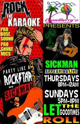 SICKMAN TIKI SUNDAY FUNDAY WITH FREE HOT BUFFET!! Exclusively @ CASSELBERRY'S