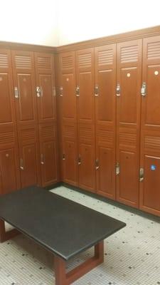 Locker room