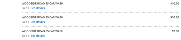 I was charged a total of $22 even though I swiped my card twice for a $4 charge. Three separate charges on my statement UGH :( :(