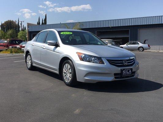 2012 HONDA ACCORD LX