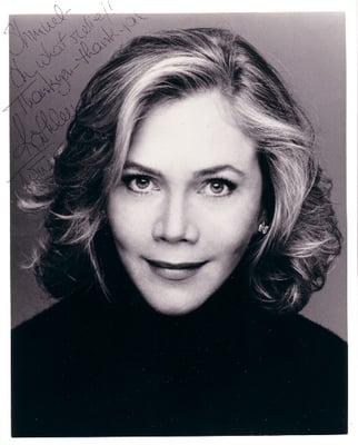 Shmuel -  Oh, what relief!  Thank you - Thank you  Kathleen Turner