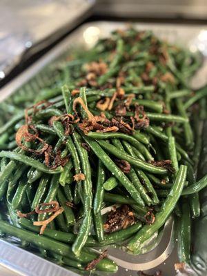 Shallot green beans