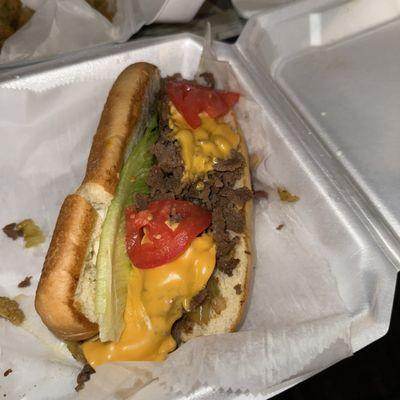 Philly Cheese Steak Sandwich