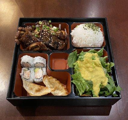 Korean Short Ribs Bento