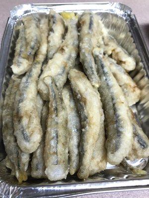 Fried smelts