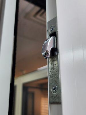 Crimsafe Triple Locking is standard in Hinged Doors and available for Sliding Doors