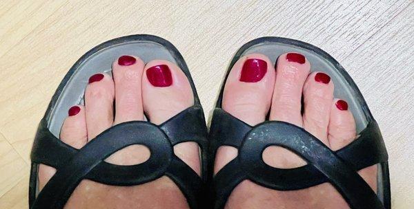 Gel Heavenly pedicure