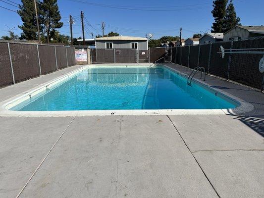 Nice pool for a cool dip on a hot day!