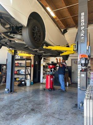 Oil change