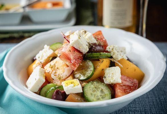 Greek village salad