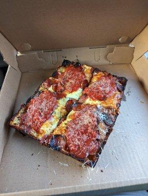 Red top pizza, $17