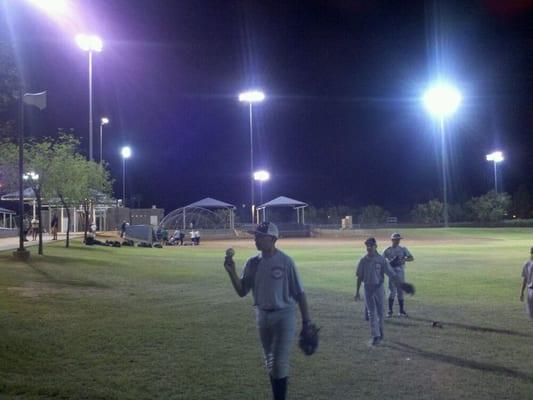 Baseball practice