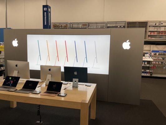 Good setup of demo Macs