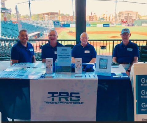 We had a great time at the Grasshoppers game and gave away an IPad while we were there! Thanks to everyone who stopped by our table!